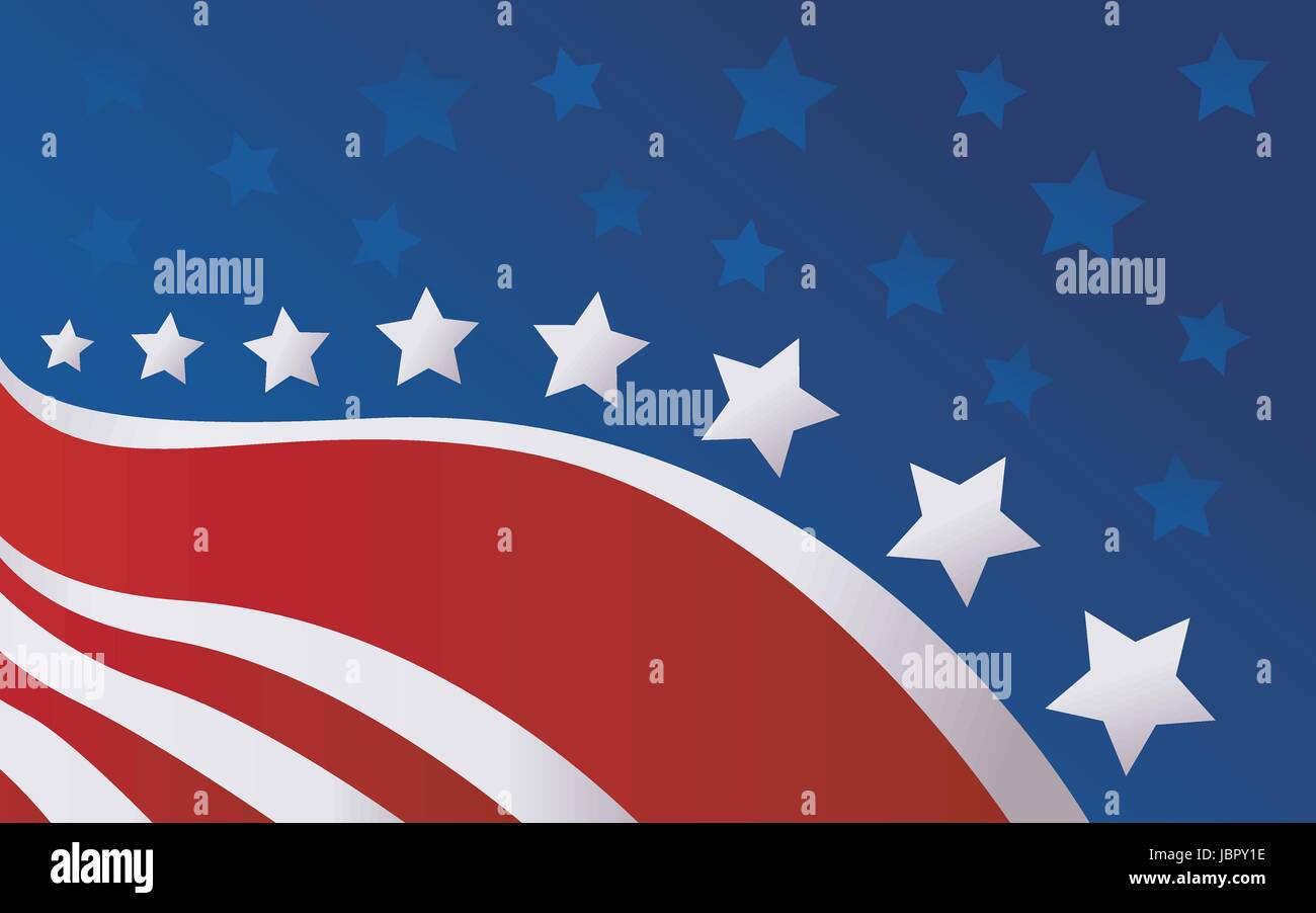 United State Of America flag isolated vector Stock Vector Image & Art ...