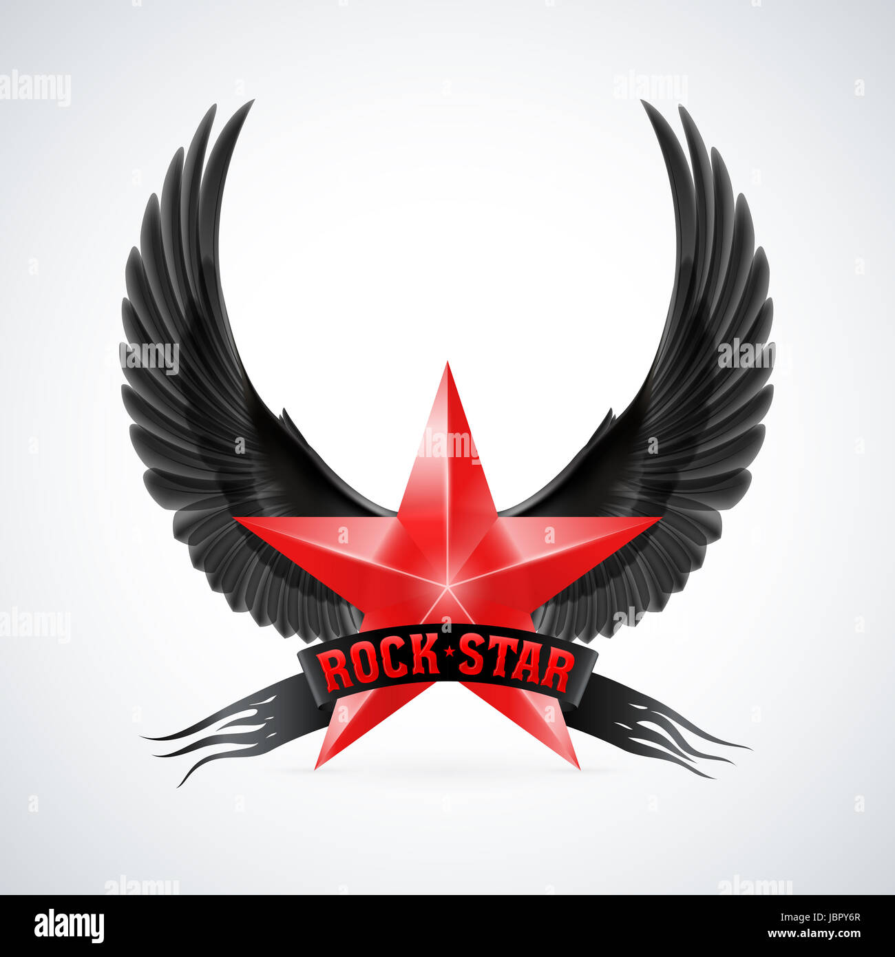 Red Rst Rocker Graphic Red rocker cover hi-res stock photography and images - Alamy