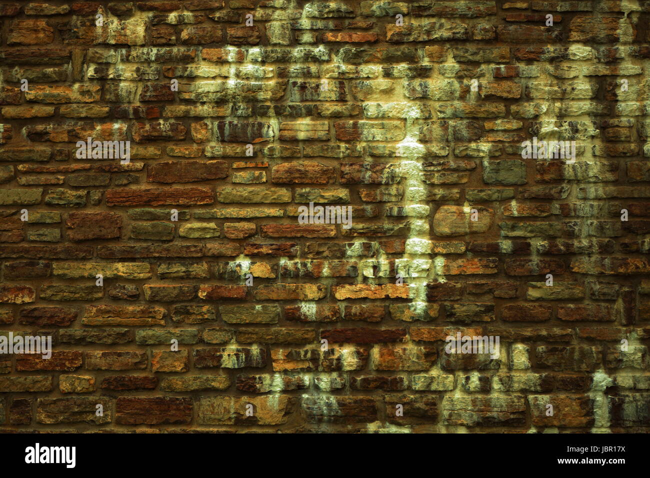 Old brick or stone wall texture grunge brown background Stock Photo - Alamy