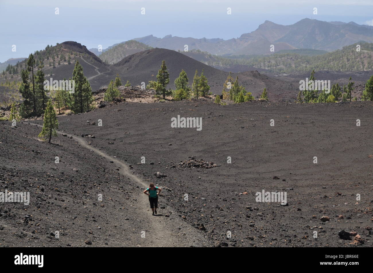 Aufstieg, Montana de la Botija, Teneriffa,