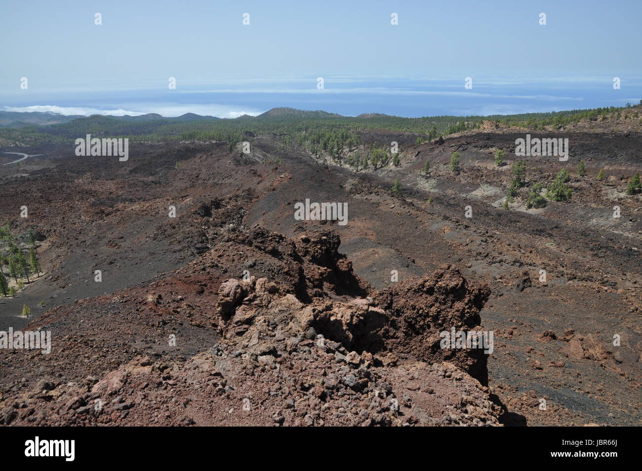 Montana de la Botija, Teneriffa, volcan
