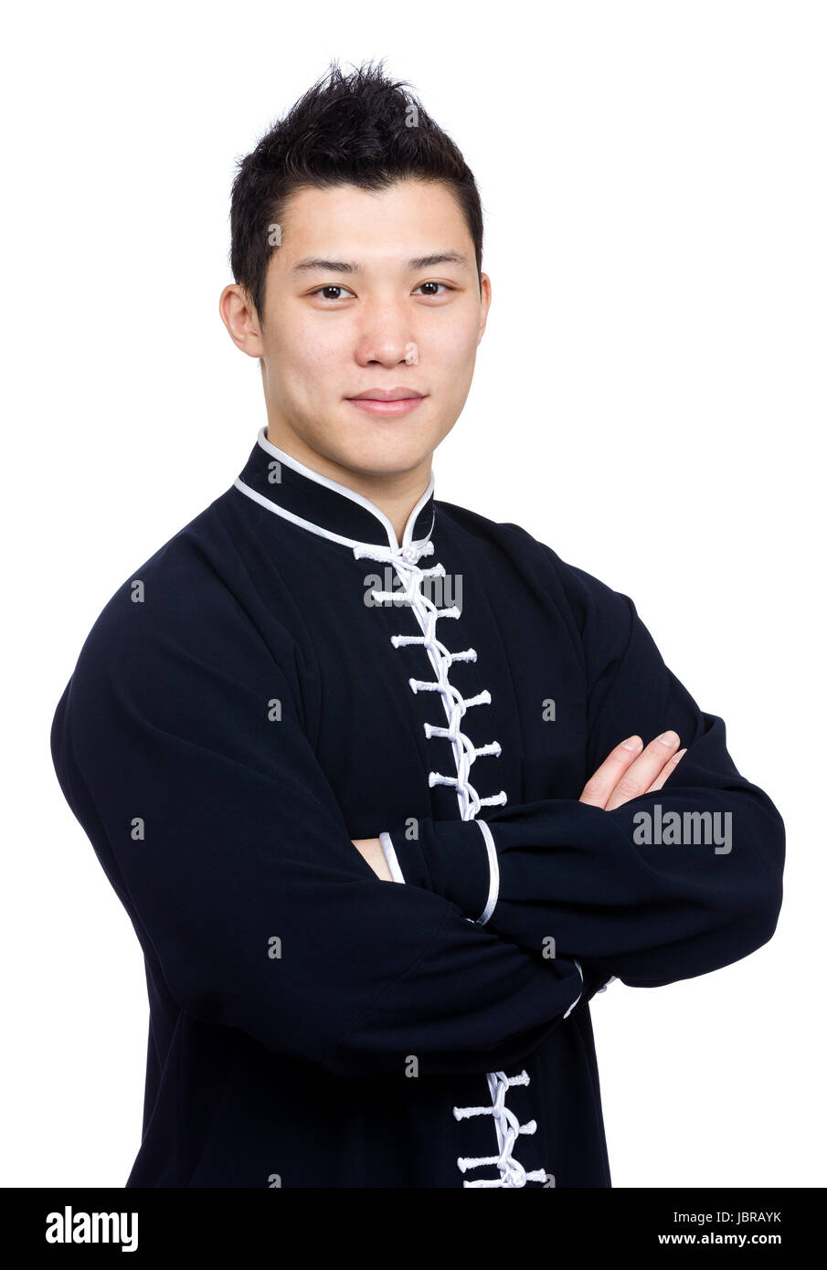Chinese kung fu master portrait Stock Photo Alamy