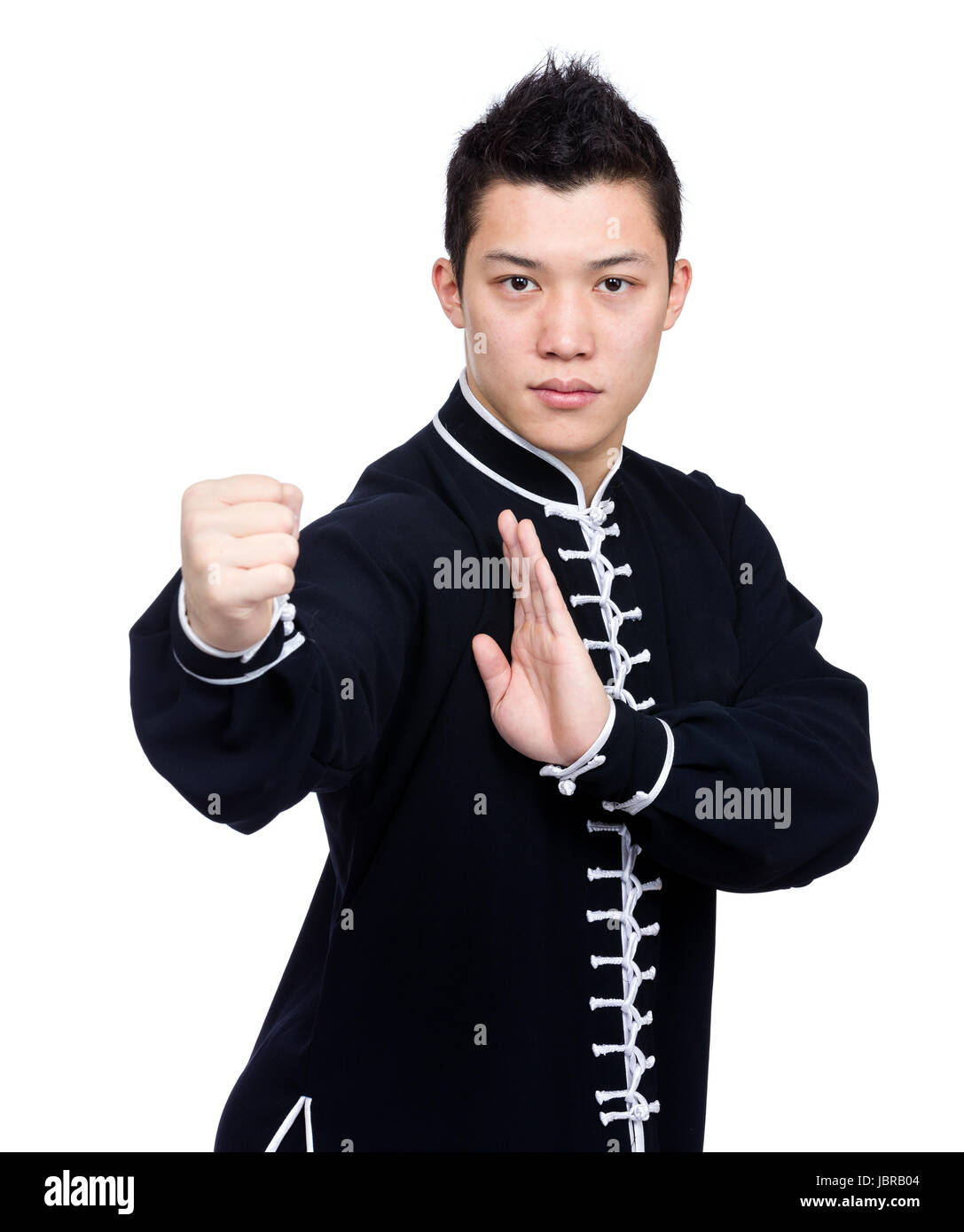 Chinese martial art posture Stock Photo Alamy