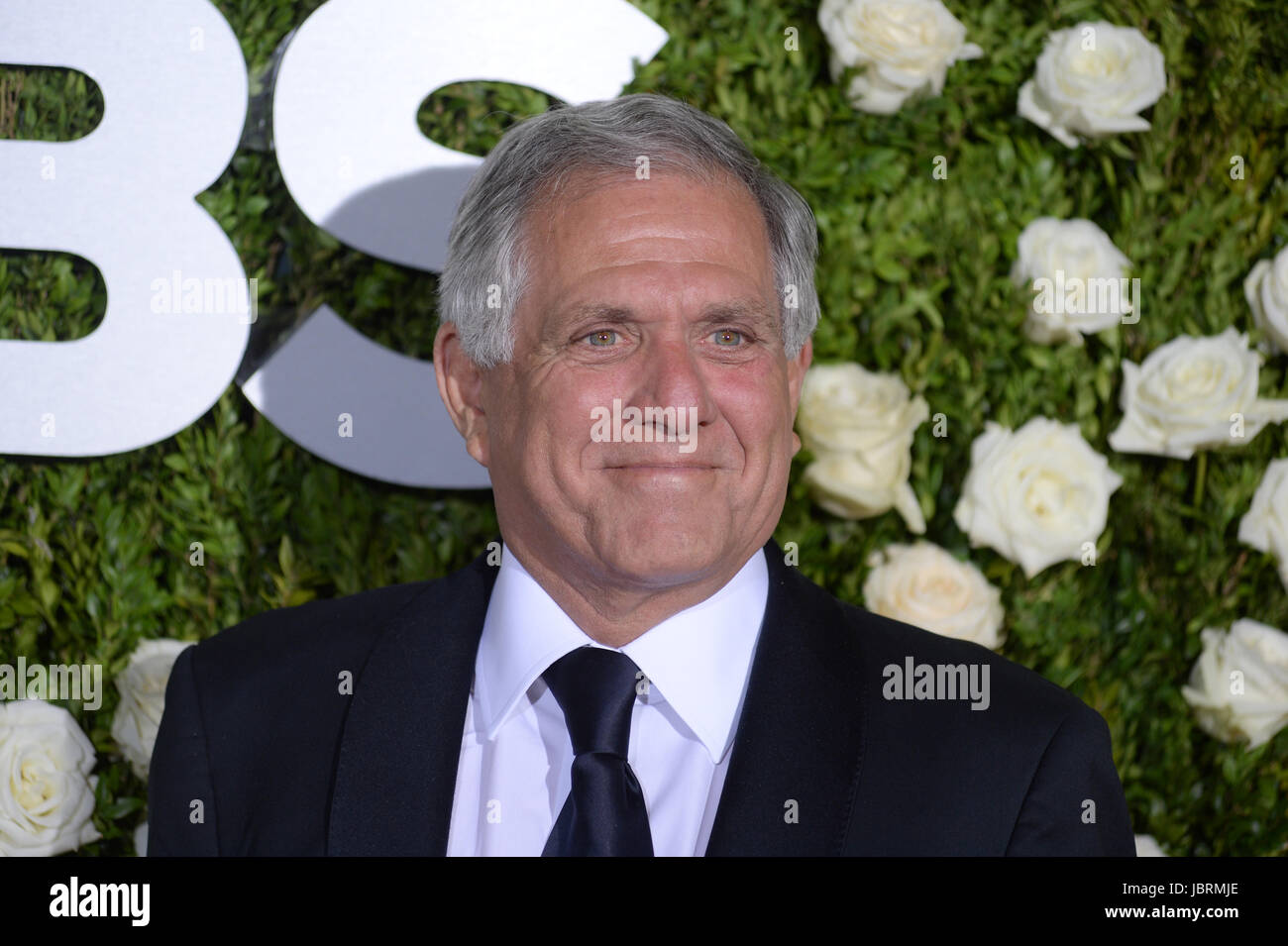 New York, USA. 11th Jun, 2017. Leslie Moonves attends the 2017 Tony Awards at Radio City Music Hall on June 11, 2017 in New York City. Credit: Erik Pendzich/Alamy Live News Stock Photo