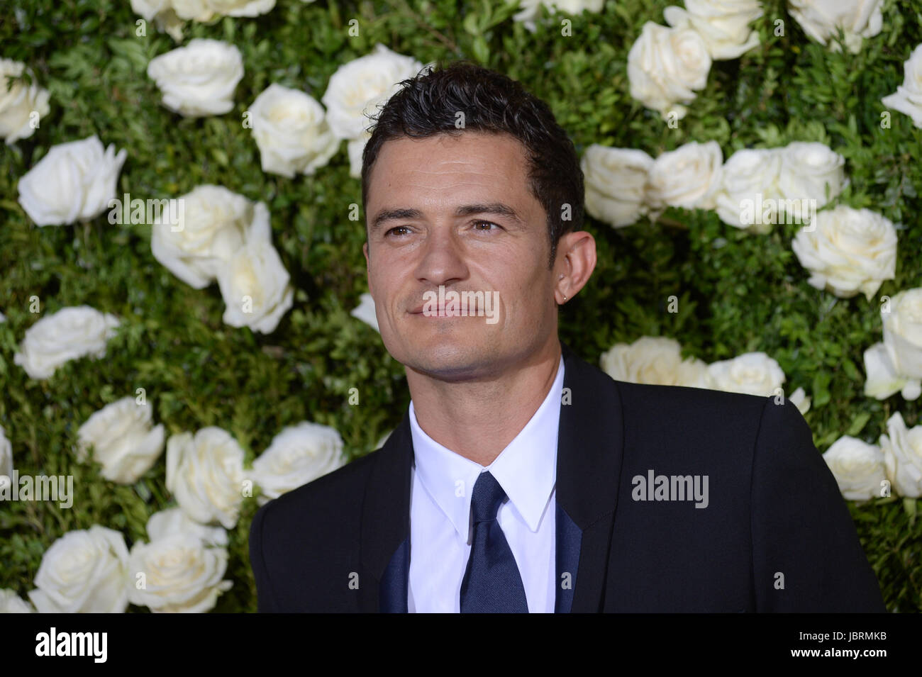 New York, USA. 11th Jun, 2017. Orlando Bloom attends the 2017 Tony Awards at Radio City Music Hall on June 11, 2017 in New York City. Credit: Erik Pendzich/Alamy Live News Stock Photo