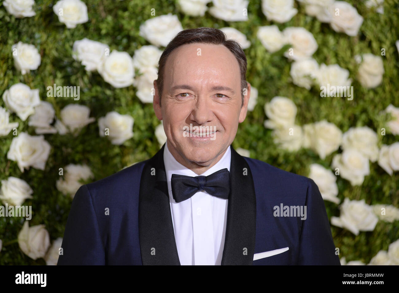 New York, USA. 11th Jun, 2017. Kevin Space attends the 2017 Tony Awards at Radio City Music Hall on June 11, 2017 in New York City. Credit: Erik Pendzich/Alamy Live News Stock Photo