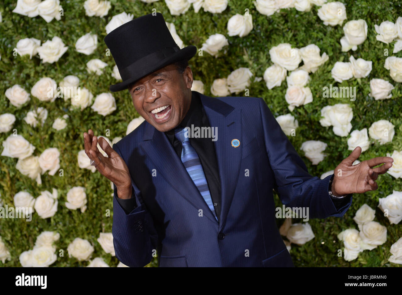 New York, USA. 11th Jun, 2017. Ben Vereen attends the 2017 Tony Awards at Radio City Music Hall on June 11, 2017 in New York City. Credit: Erik Pendzich/Alamy Live News Stock Photo