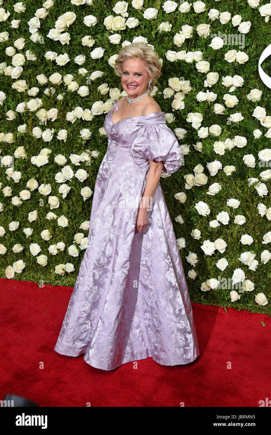 New York, USA. 11th Jun, 2017. Christine Ebersole attends the 2017 Tony Awards at Radio City Music Hall on June 11, 2017 in New York City. Credit: Erik Pendzich/Alamy Live News Stock Photo