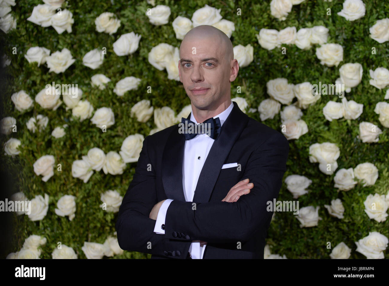 New York, USA. 11th Jun, 2017. Christian Borle attends the 2017 Tony Awards at Radio City Music Hall on June 11, 2017 in New York City. Credit: Erik Pendzich/Alamy Live News Stock Photo