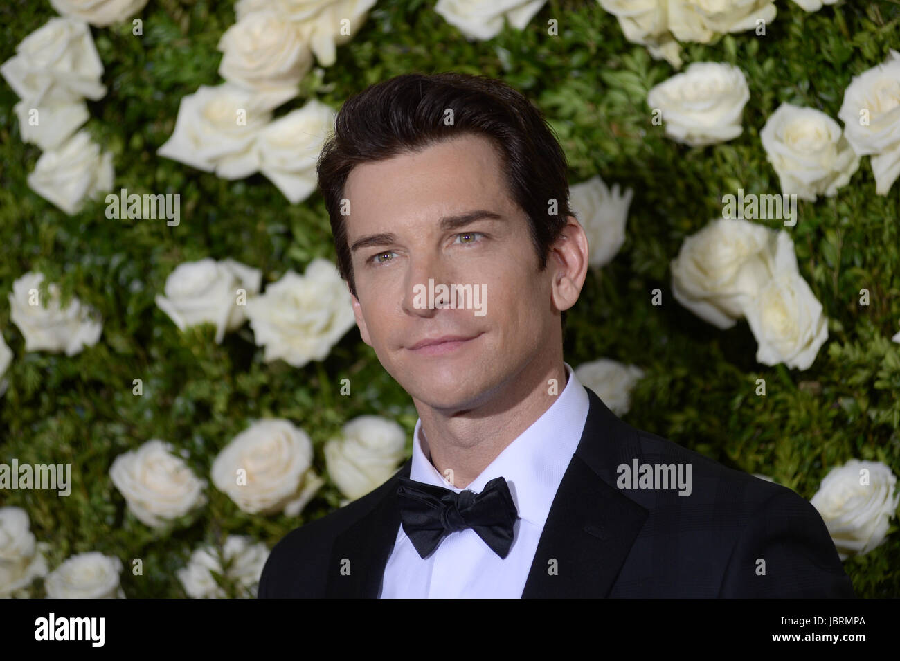 New York, USA. 11th Jun, 2017. Andy Karl attends the 2017 Tony Awards at Radio City Music Hall on June 11, 2017 in New York City. Credit: Erik Pendzich/Alamy Live News Stock Photo