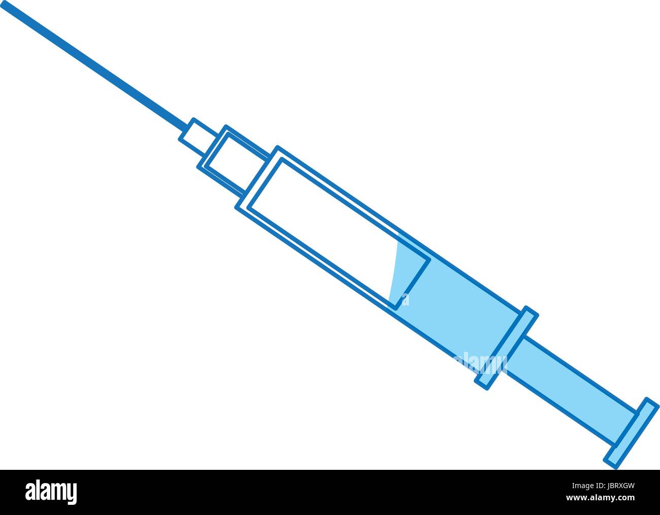 medical syringe blood care health icon Stock Vector Image & Art - Alamy