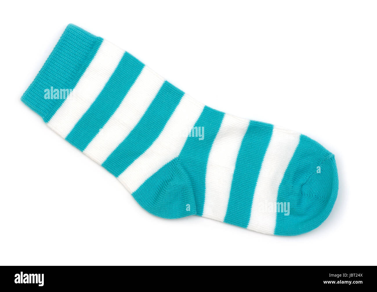 Pair of striped sock isolated on a white background Stock Photo Alamy