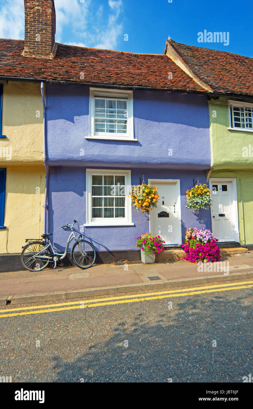 Saffron Walden, House Castle Street, Essex Stock Photo Alamy