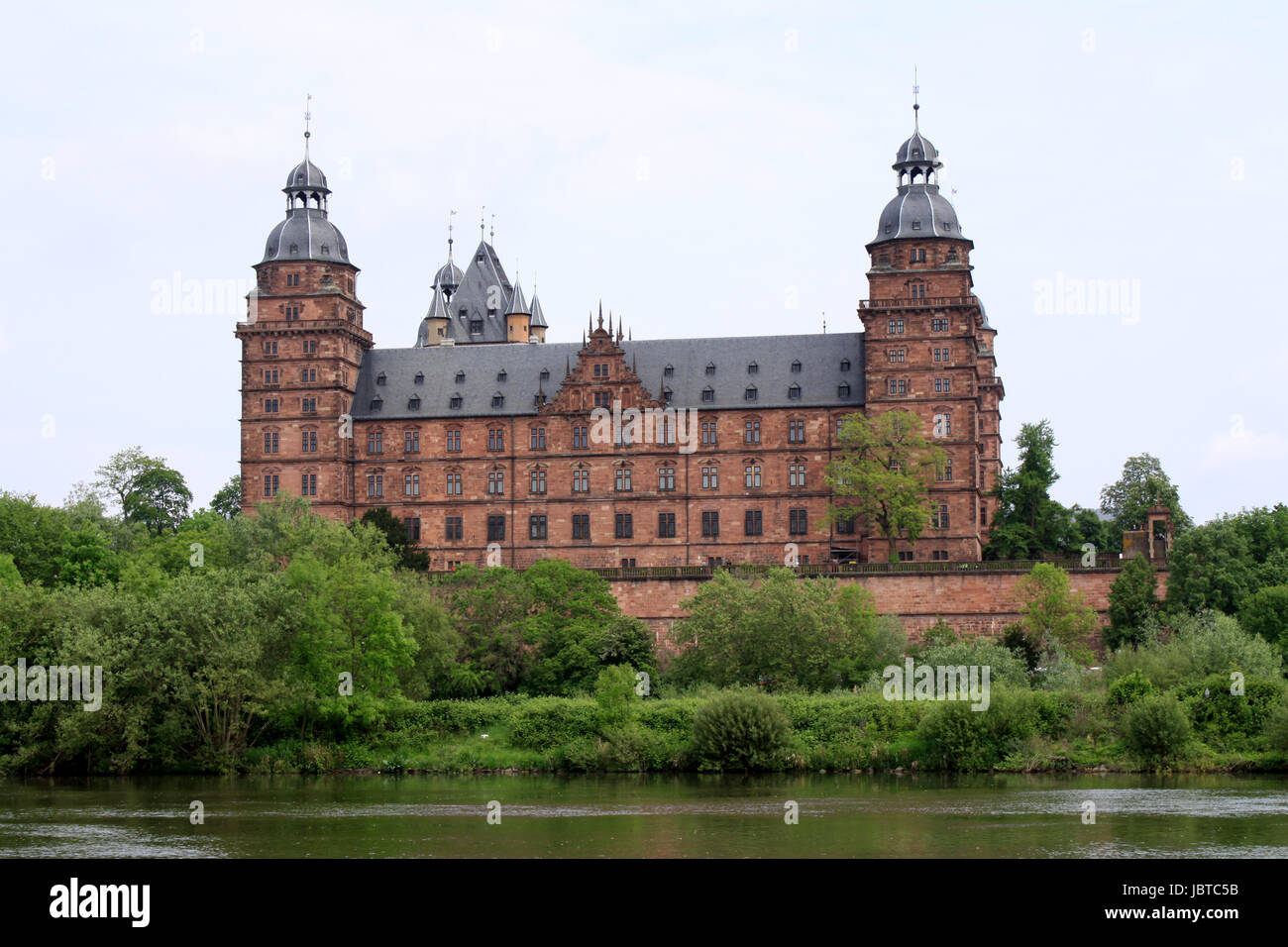 johannisburg castle in aschaffenburg Stock Photo - Alamy