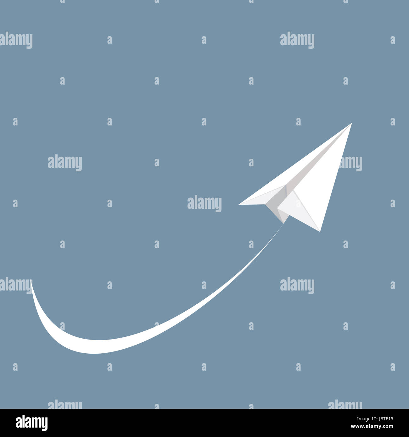 vector-illustration-of-white-paper-airplane-icon-stock-photo-alamy