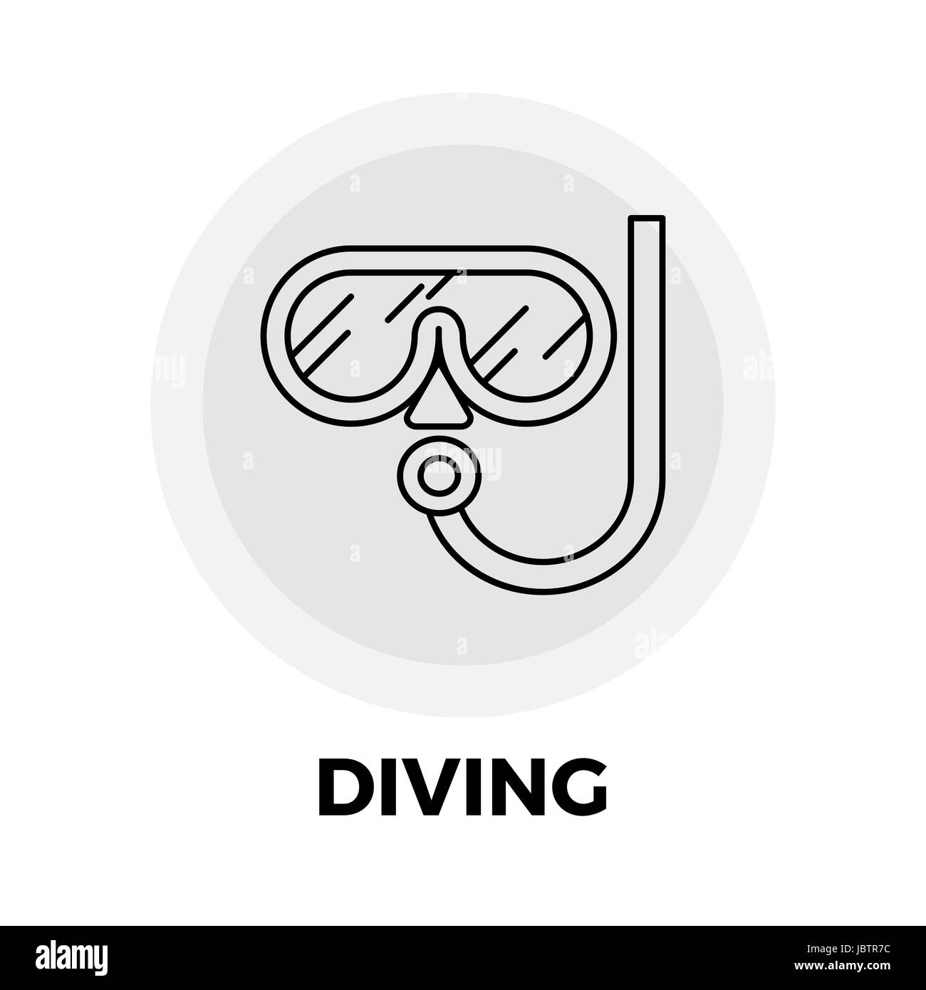 Diving Icon Vector. Diving Icon Flat. Diving Icon Image. Diving Icon ...