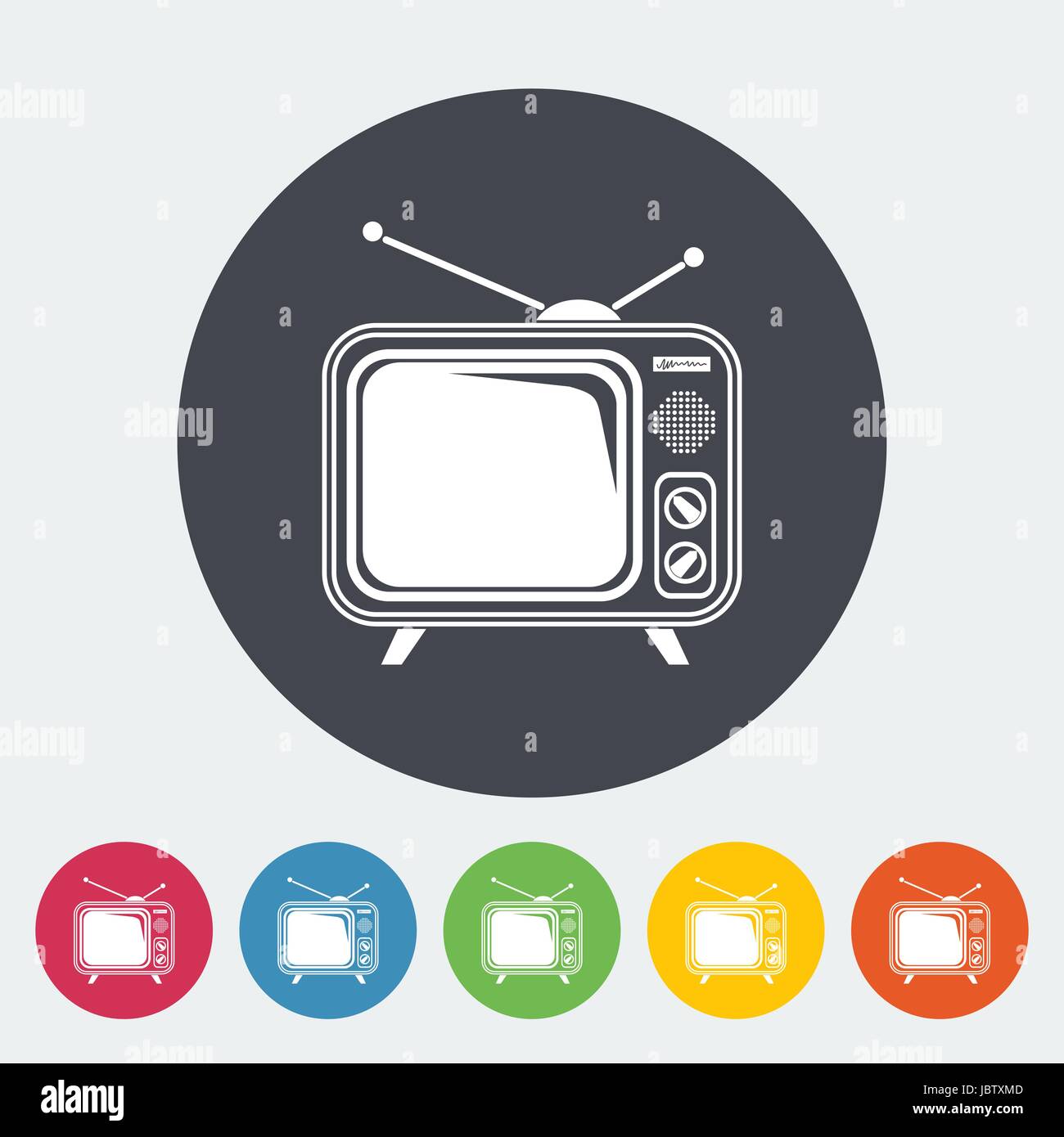 Tv channel vector vectors hi-res stock photography and images - Alamy