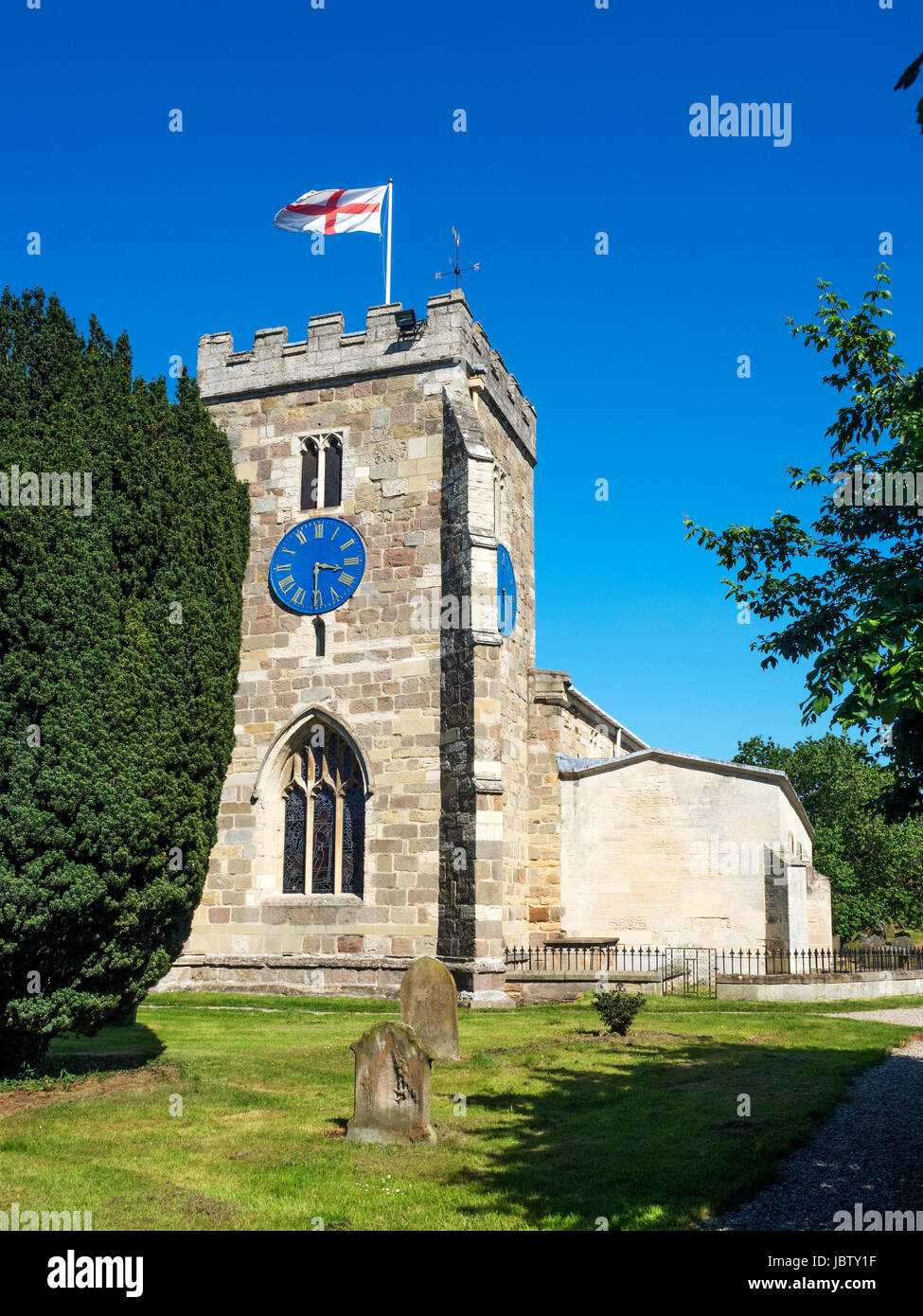 St Andrews Parish Church at Aldborough near Boroughbridge Yorkshire