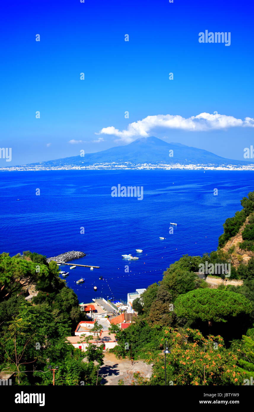Vico Equense, Peninsula of Sorrento, Campania, Gulf of Naples, Italy Stock Photo Alamy