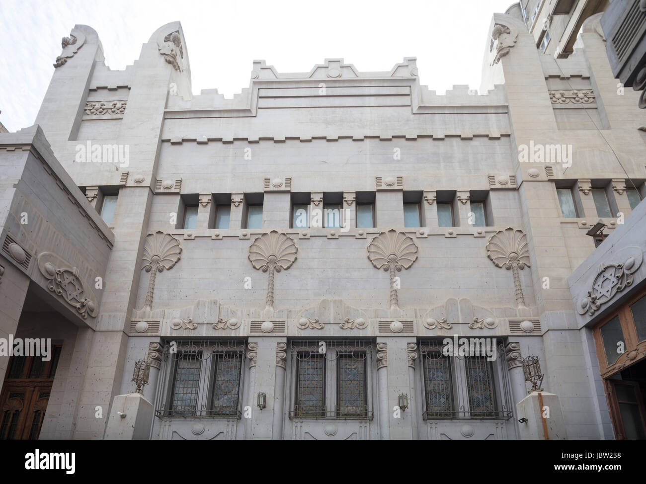 The Gate of Heaven synagogue, Adly Street, Cairo, Egypt Stock Photo Alamy