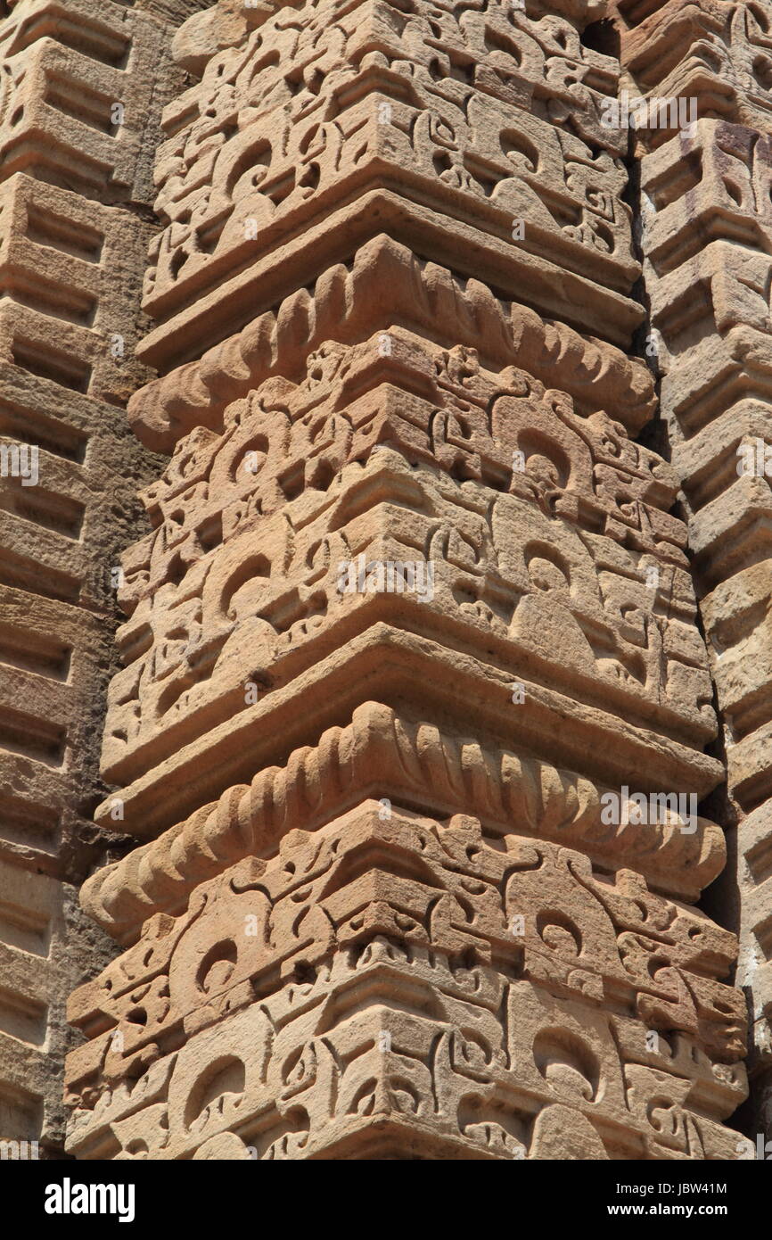 the temple town of khajuraho in india Stock Photo