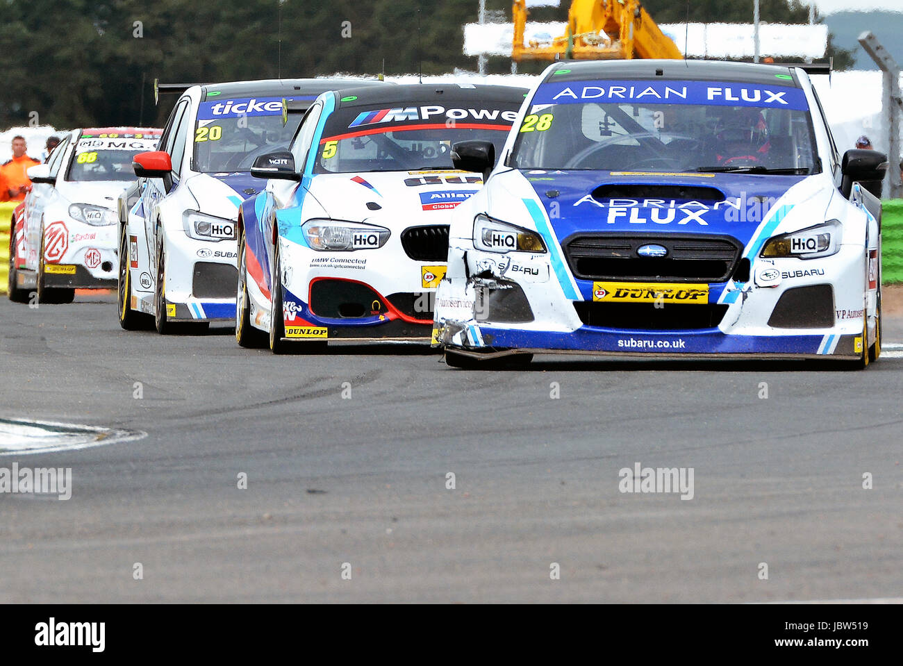 British Touring Car Championship Stock Photo