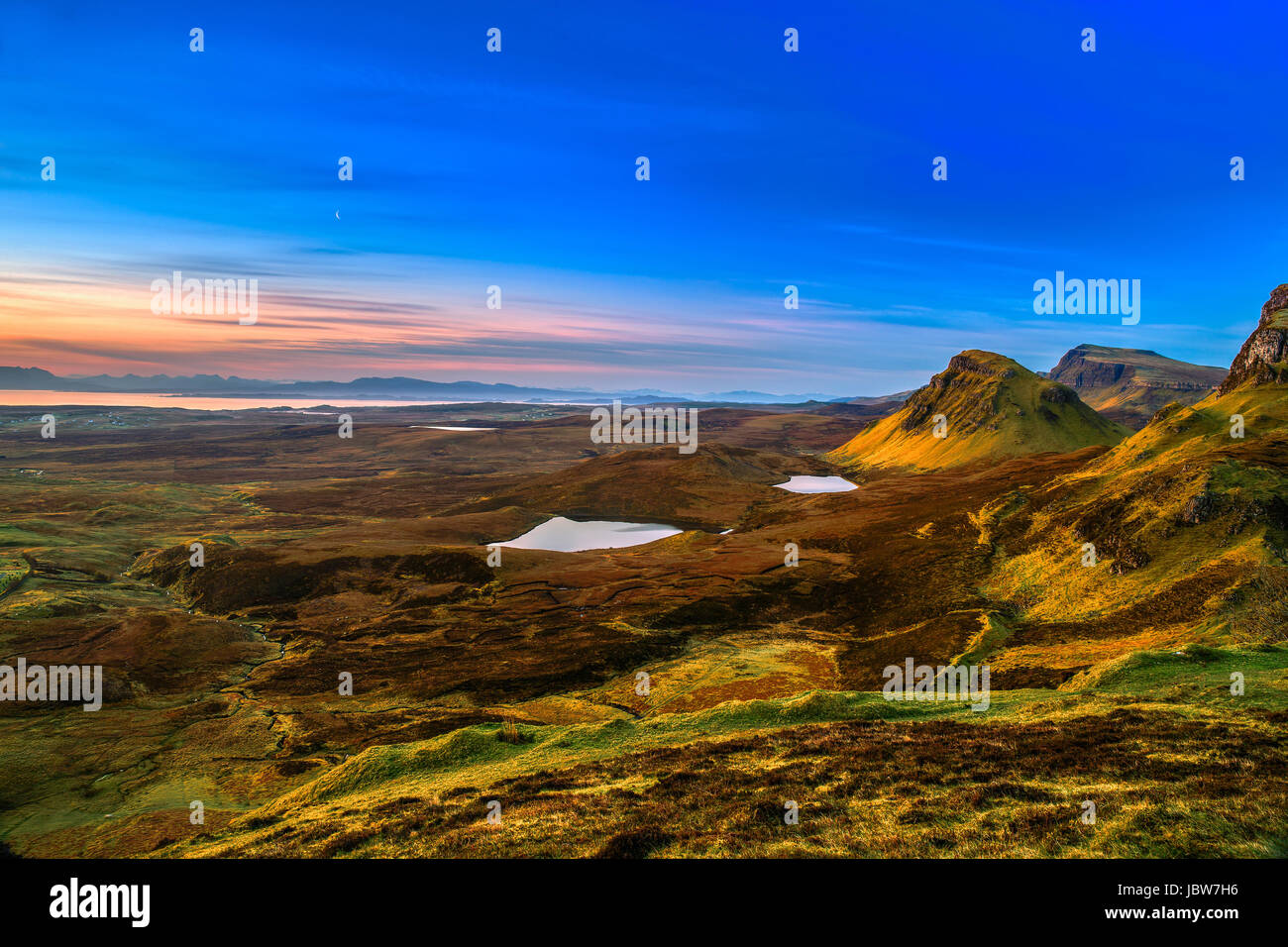 quiraing scotland Stock Photo