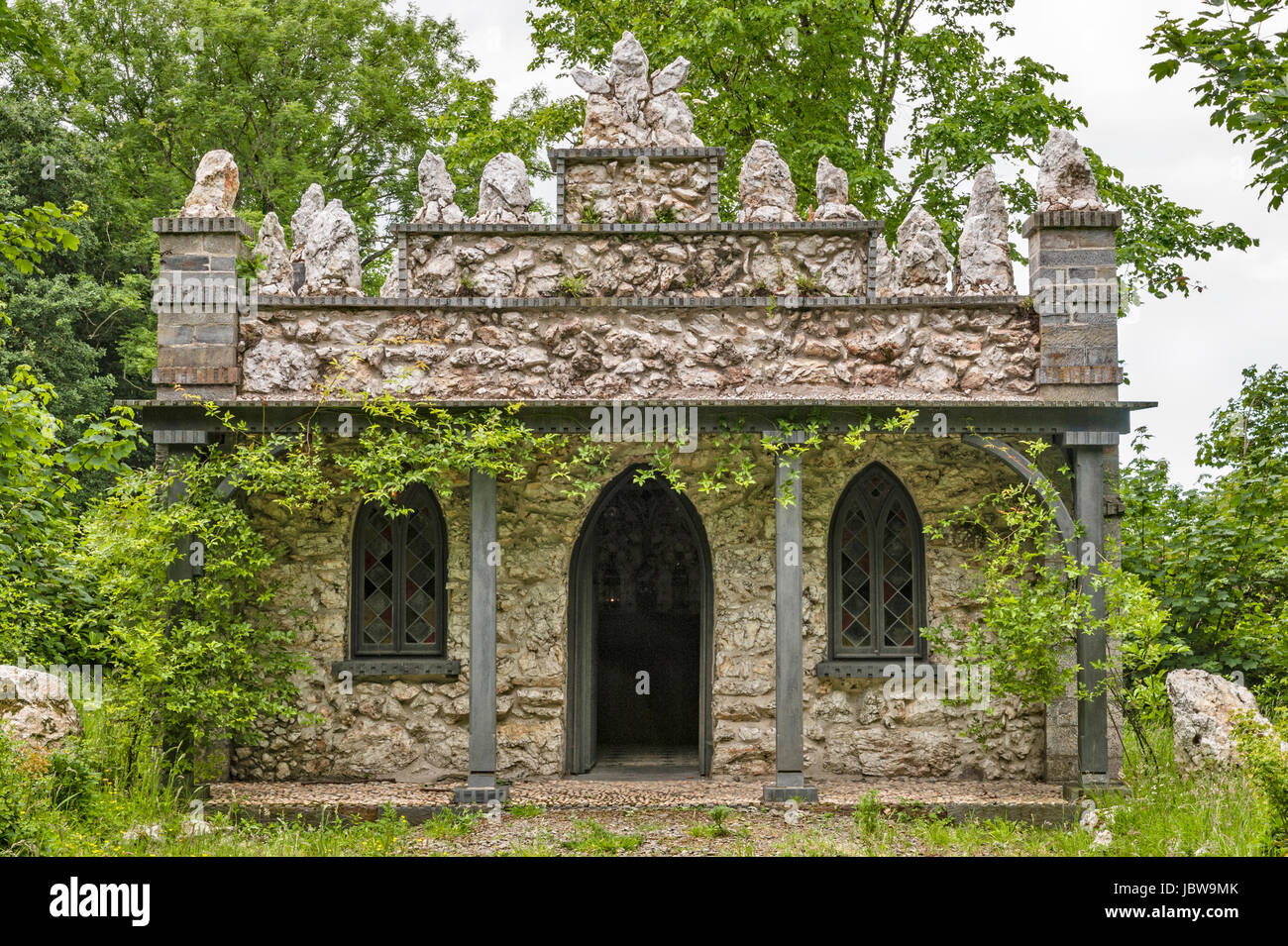 The Cilwendeg Shell House Hermitage, Boncath, Pembrokeshire, Wales. The