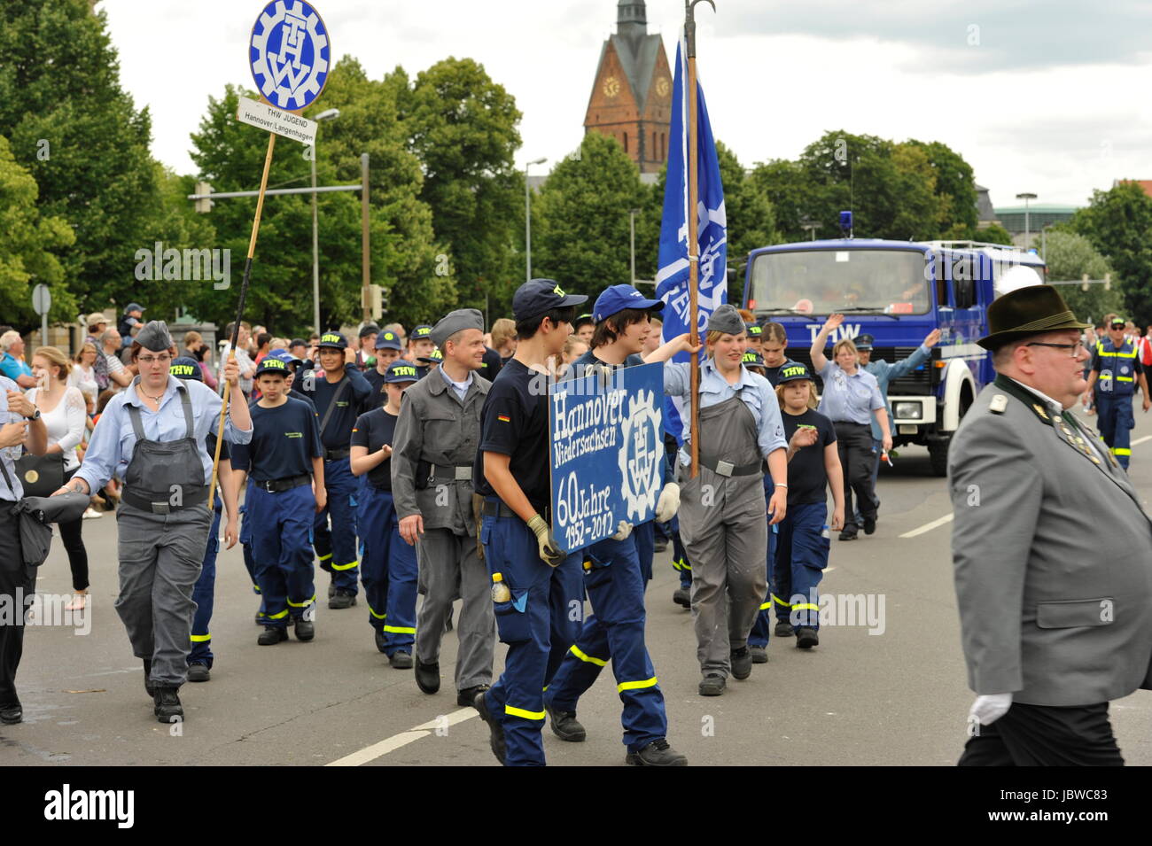 Schützenfest Hannover Schützenausmarsch 2012 Stock Photo - Alamy