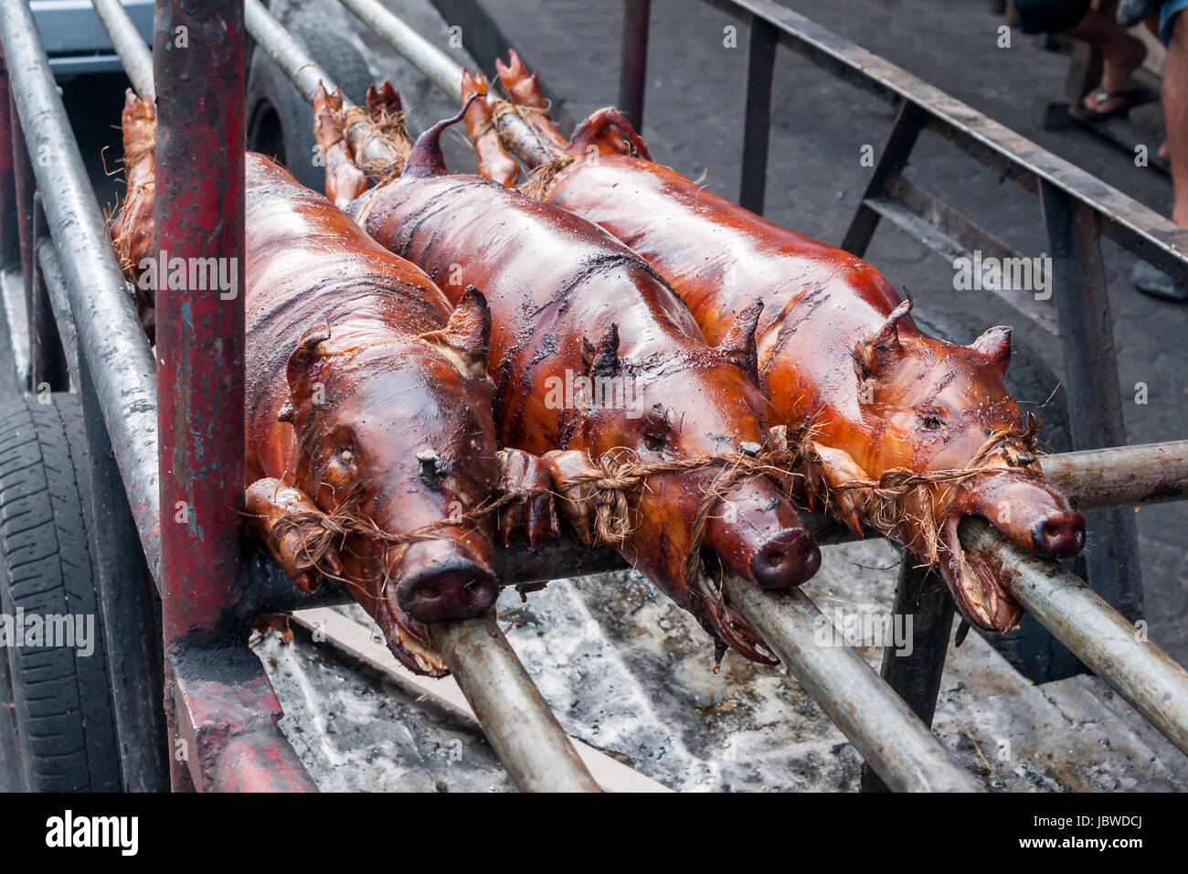 Spanferkel grillen hi-res stock photography and images - Alamy