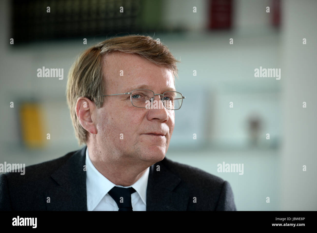 Berlin, Germany, Ronald Pofalla, CEO of Deutsche Bahn Stock Photo