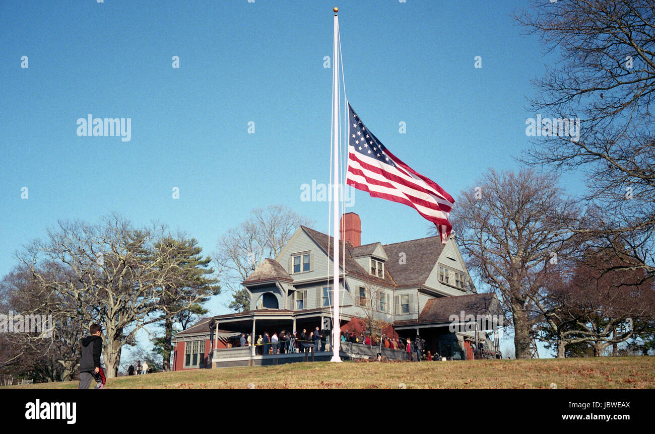 Sagamore Hill Stock Photo