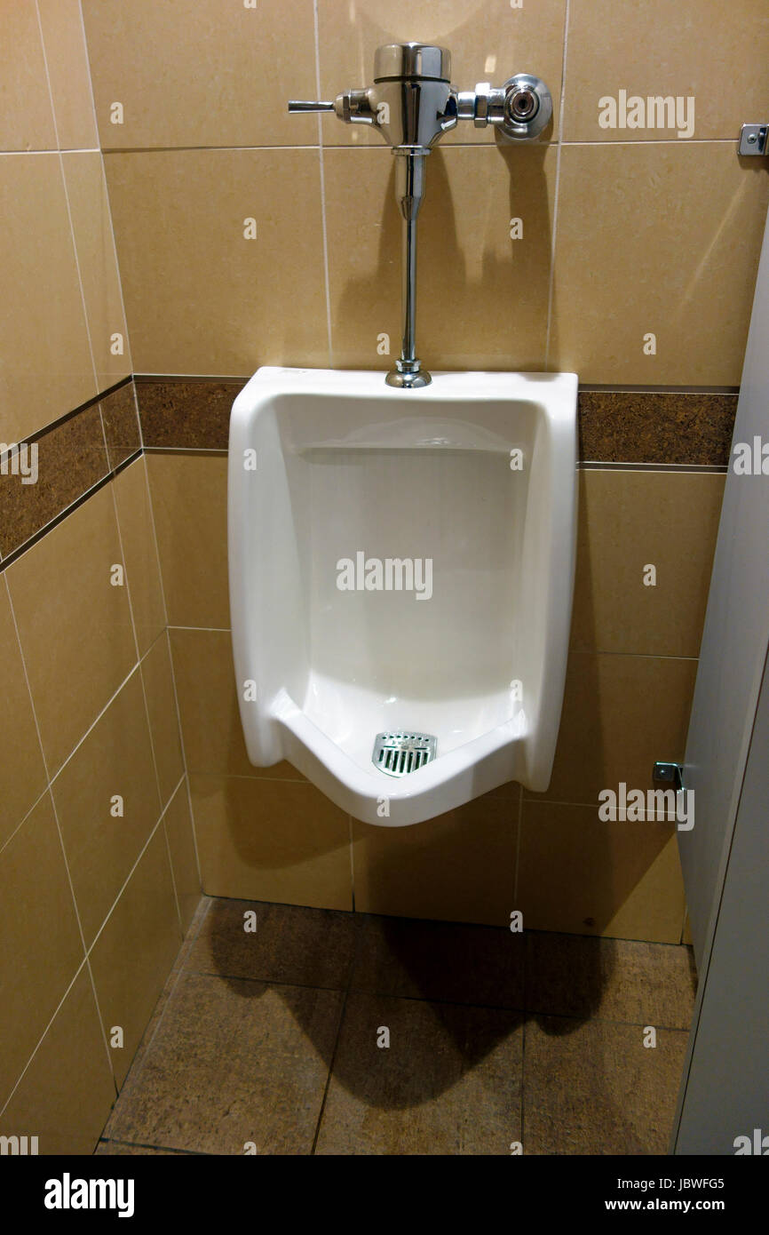 A urinol or toilet or urinal Stock Photo