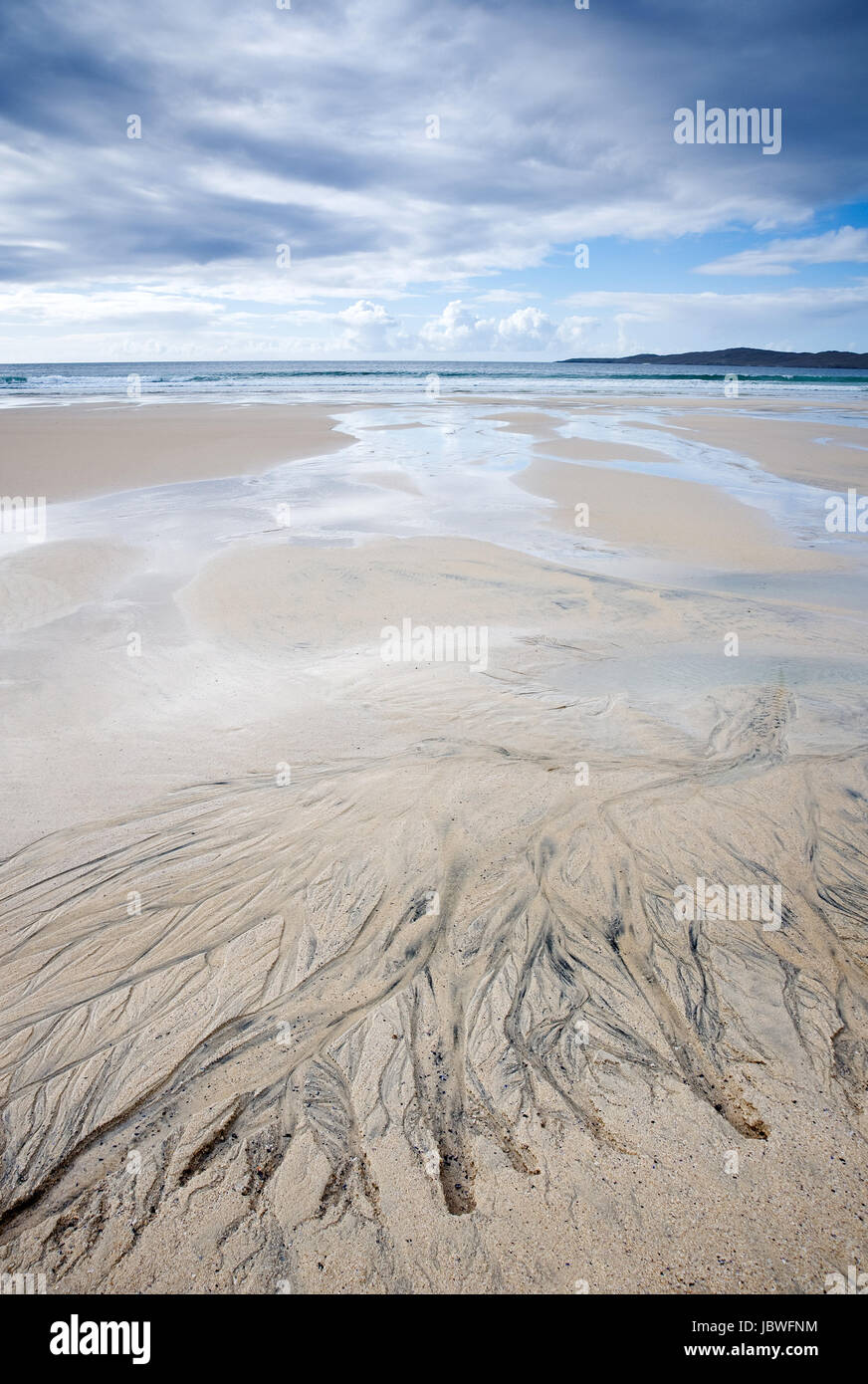 Traigh Iar beach, Isle of Harris Stock Photo