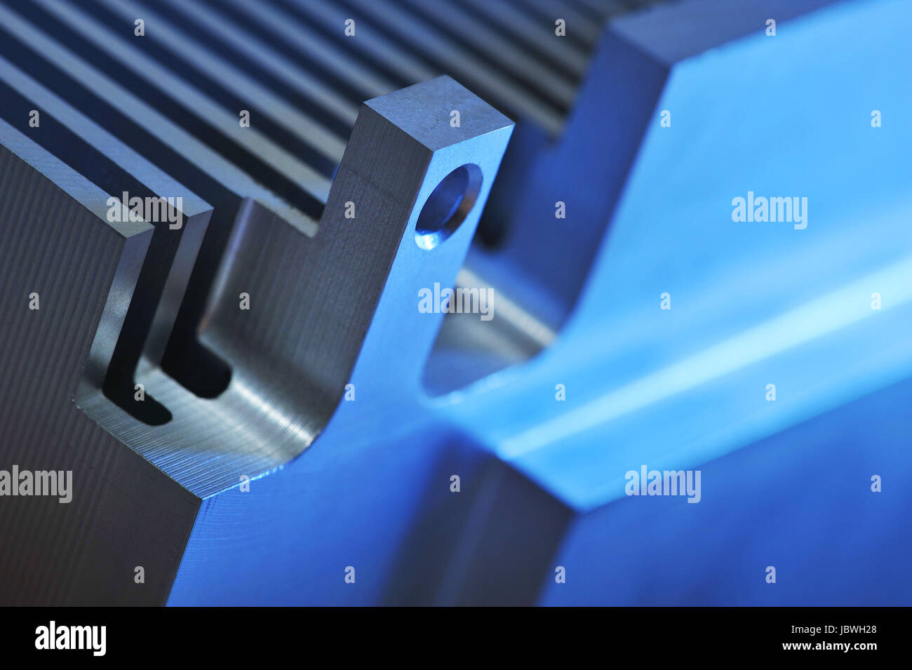 aluminum cooling fins Stock Photo Alamy
