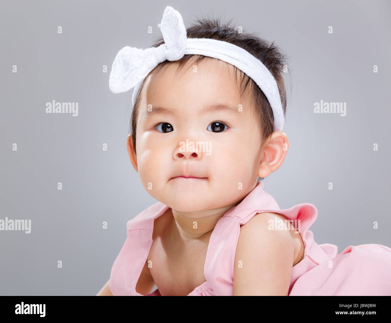 Baby girl portrait Stock Photo - Alamy