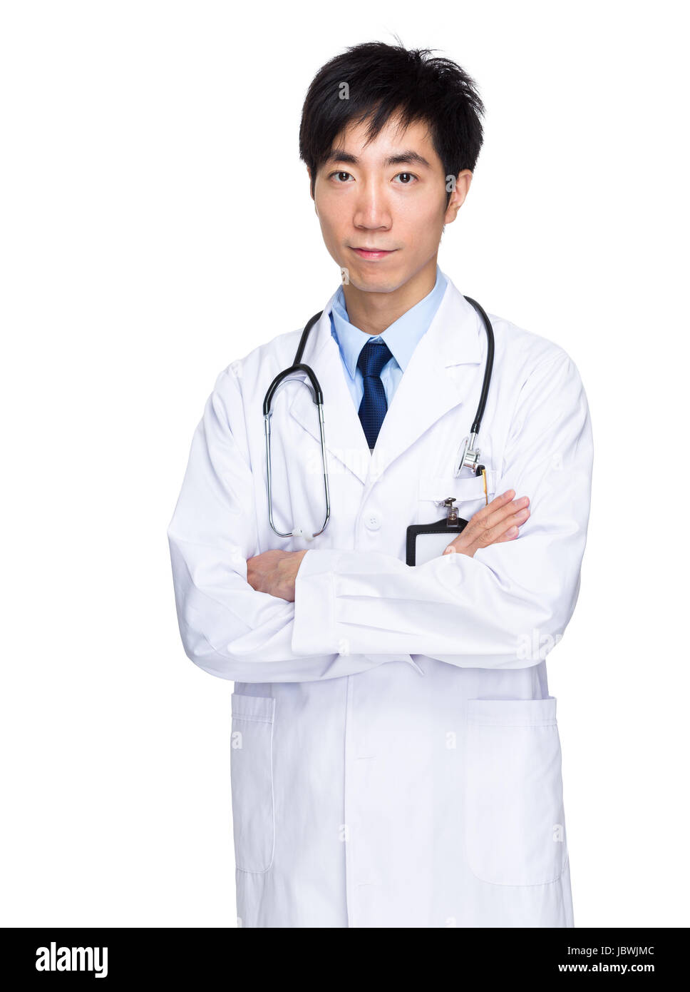 Happy mature japanese man doctor hi-res stock photography and images ...