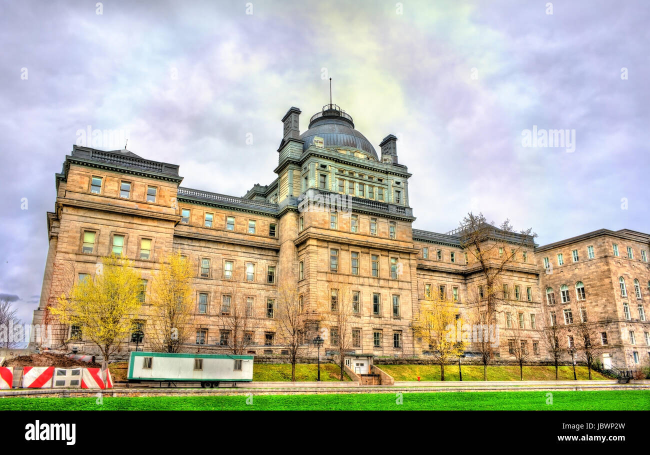 Old Palace of Justice in Montreal, Canada Stock Photo
