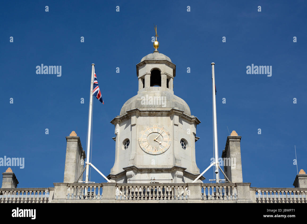 Clocktower on Government Admiralty building at Horse Guards Parade
