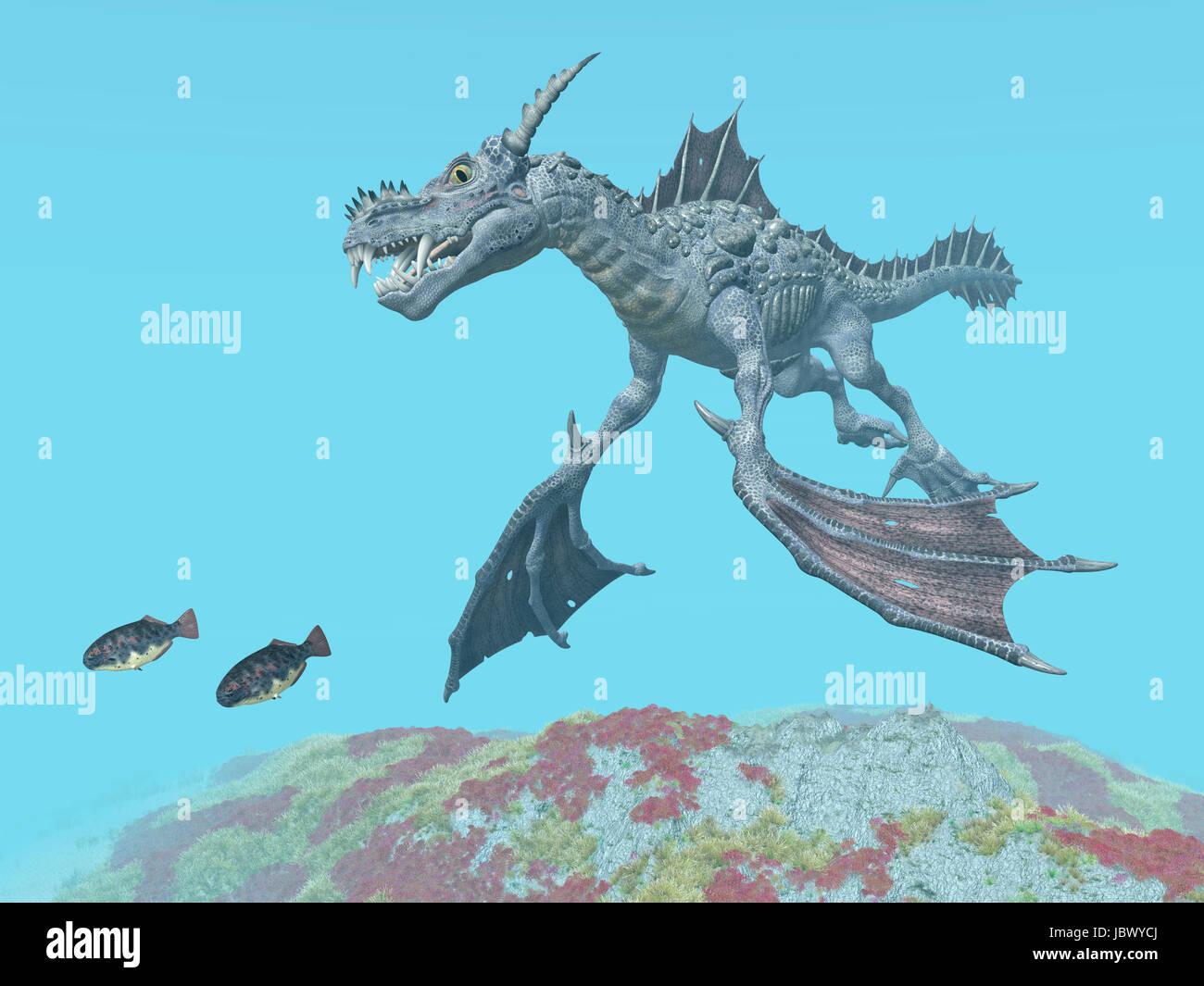 The Sea Dragon Mythology High Resolution Stock Photography And Images Alamy