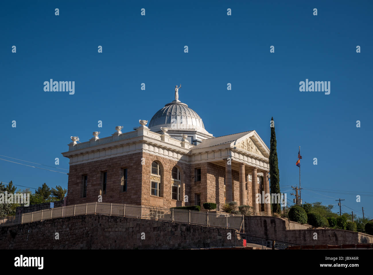 Old courthouse in Nogales, Arizona; Santa Cruz County Stock Photo Alamy
