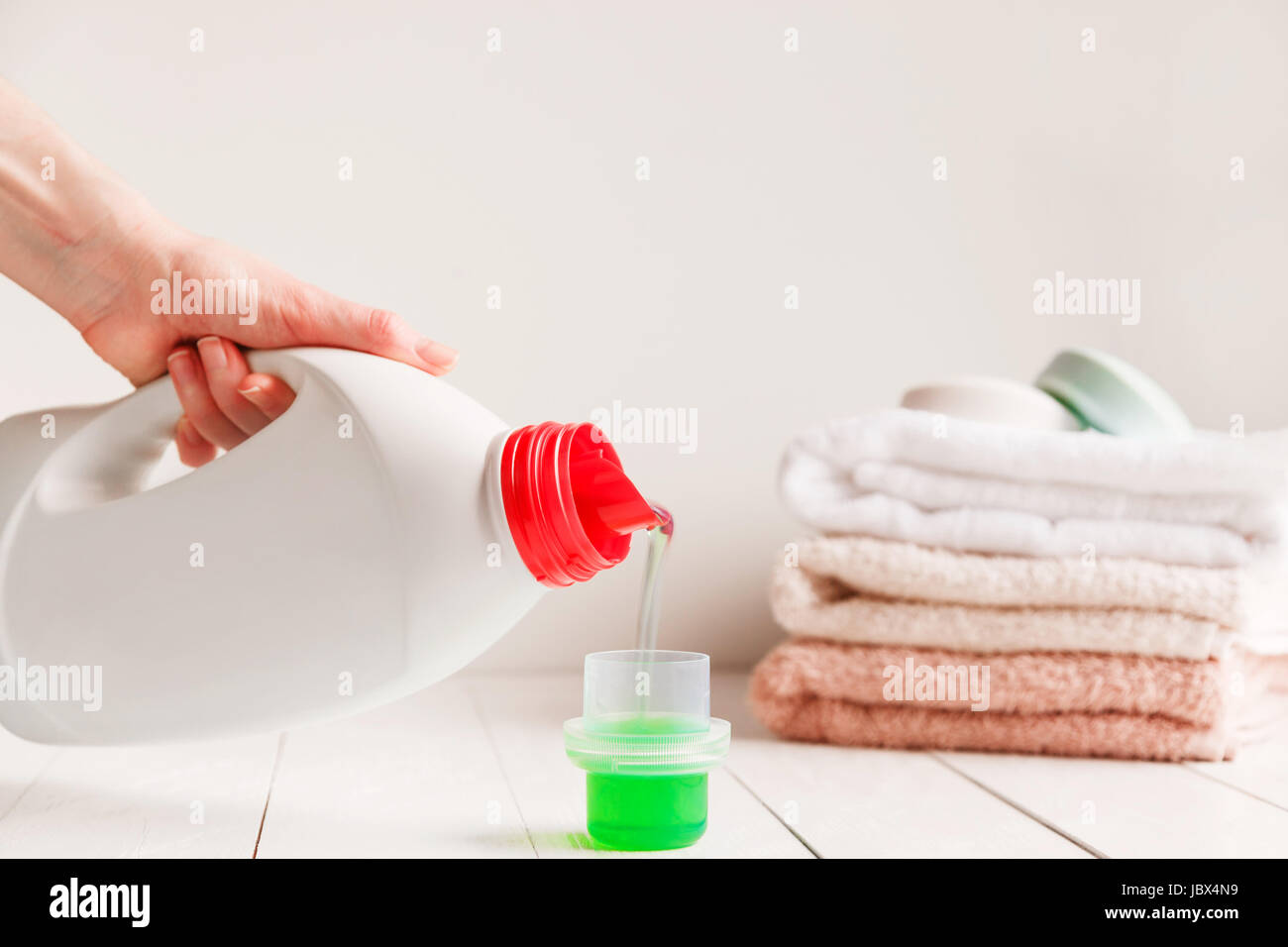 Laundry Detergent Cap High Resolution Stock Photography and Images Alamy