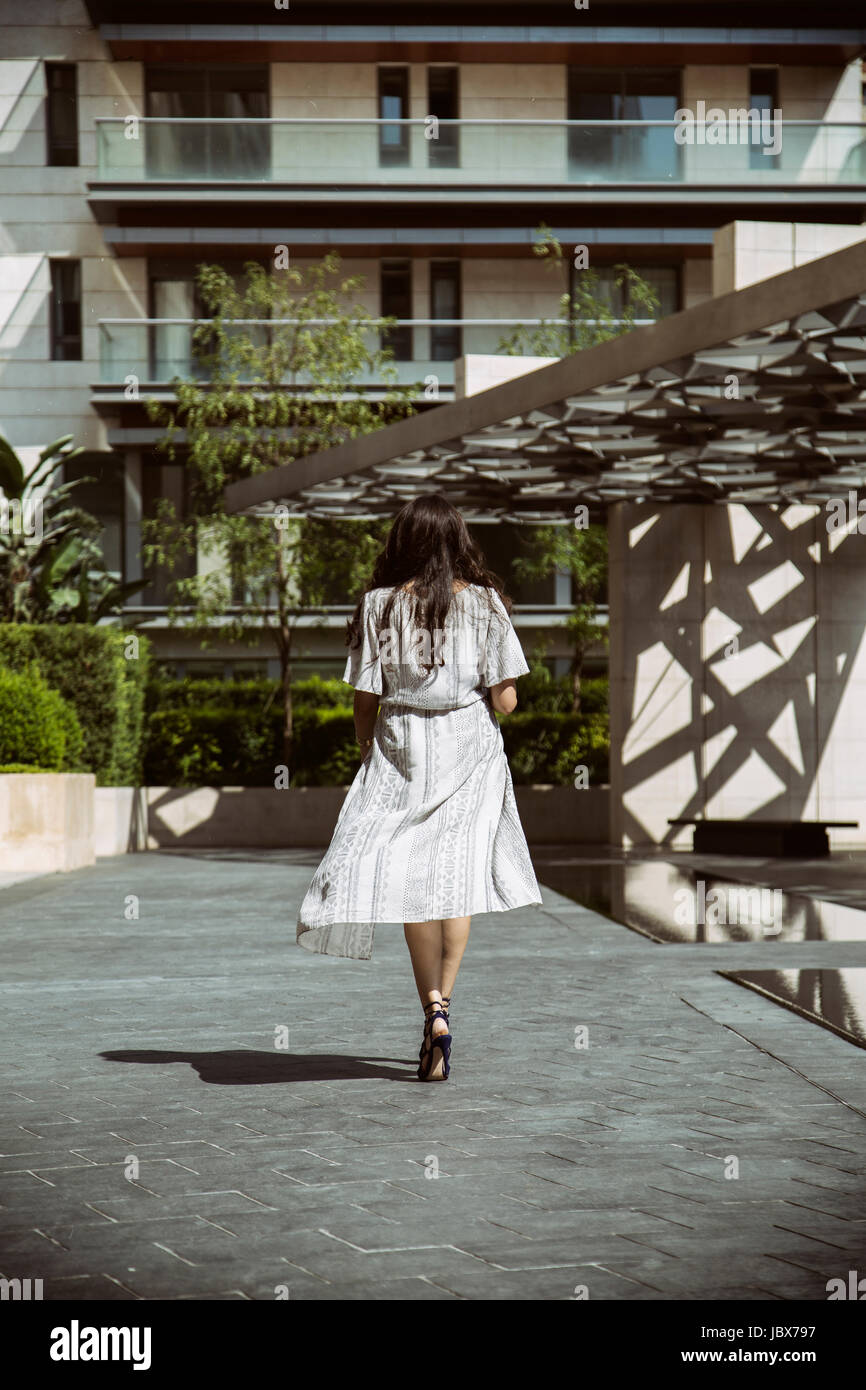 Woman wearing high heels rear view hi-res stock photography and images ...