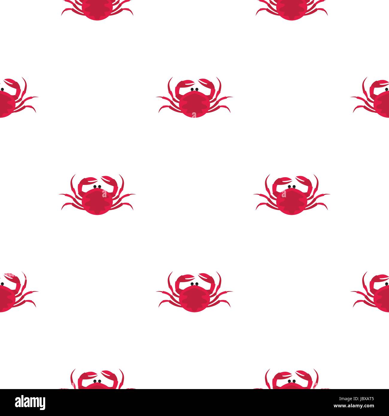 Big pink crab pattern seamless Stock Vector Image & Art - Alamy