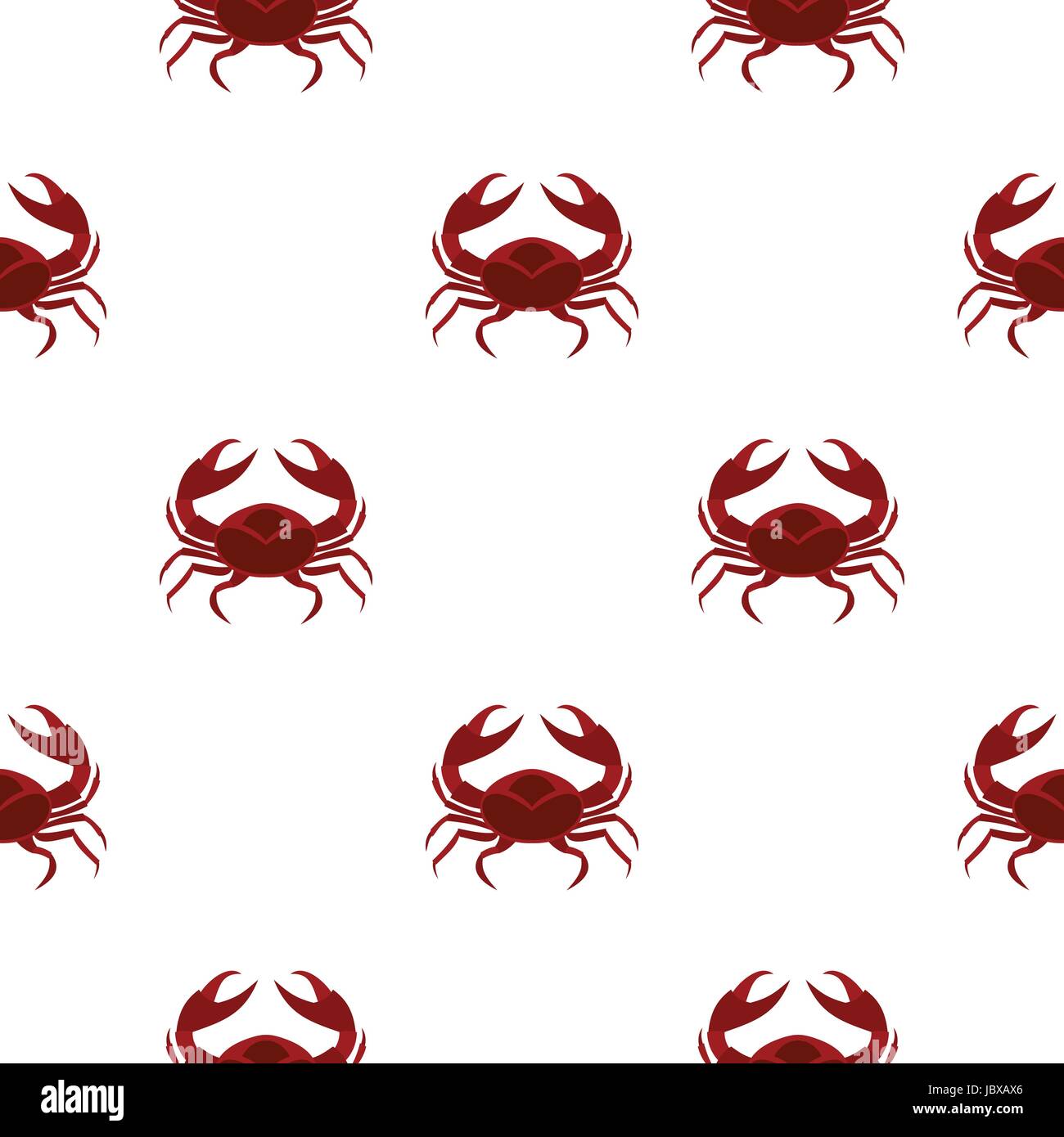 Red sea crab pattern seamless Stock Vector Image & Art - Alamy