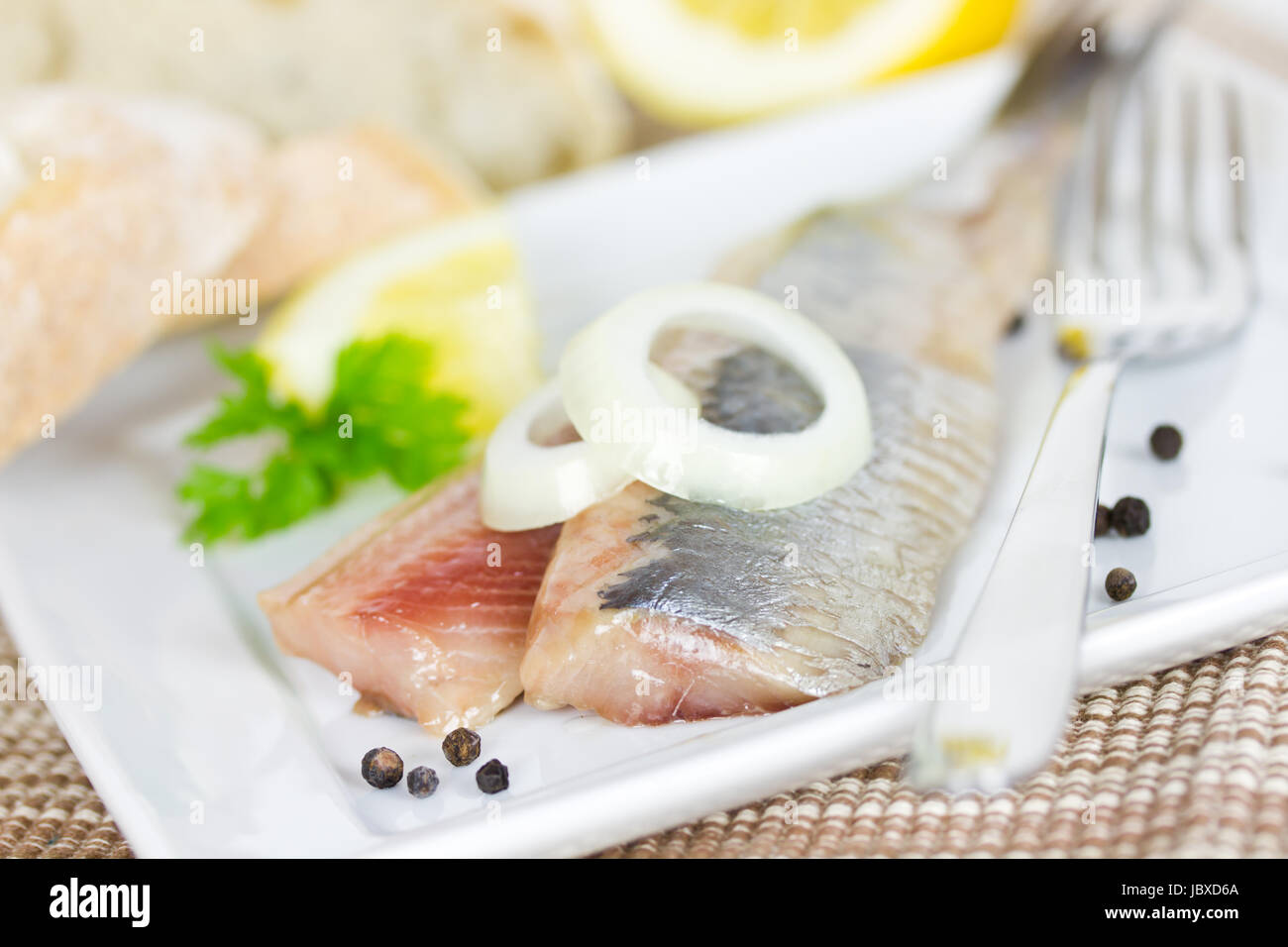 pepper fish Stock Photo