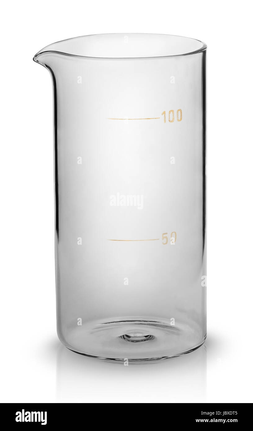 Graduated measuring beaker Stock Photo Alamy
