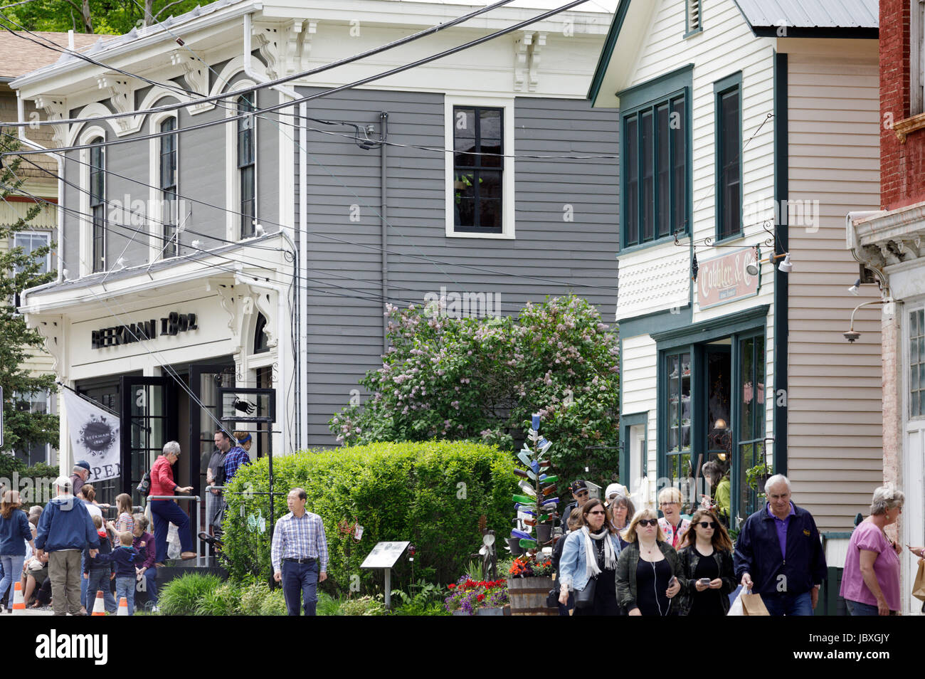 SHARON SPRINGS, NY, USA MAY 27 2017 Beekman 1802 popular home decor