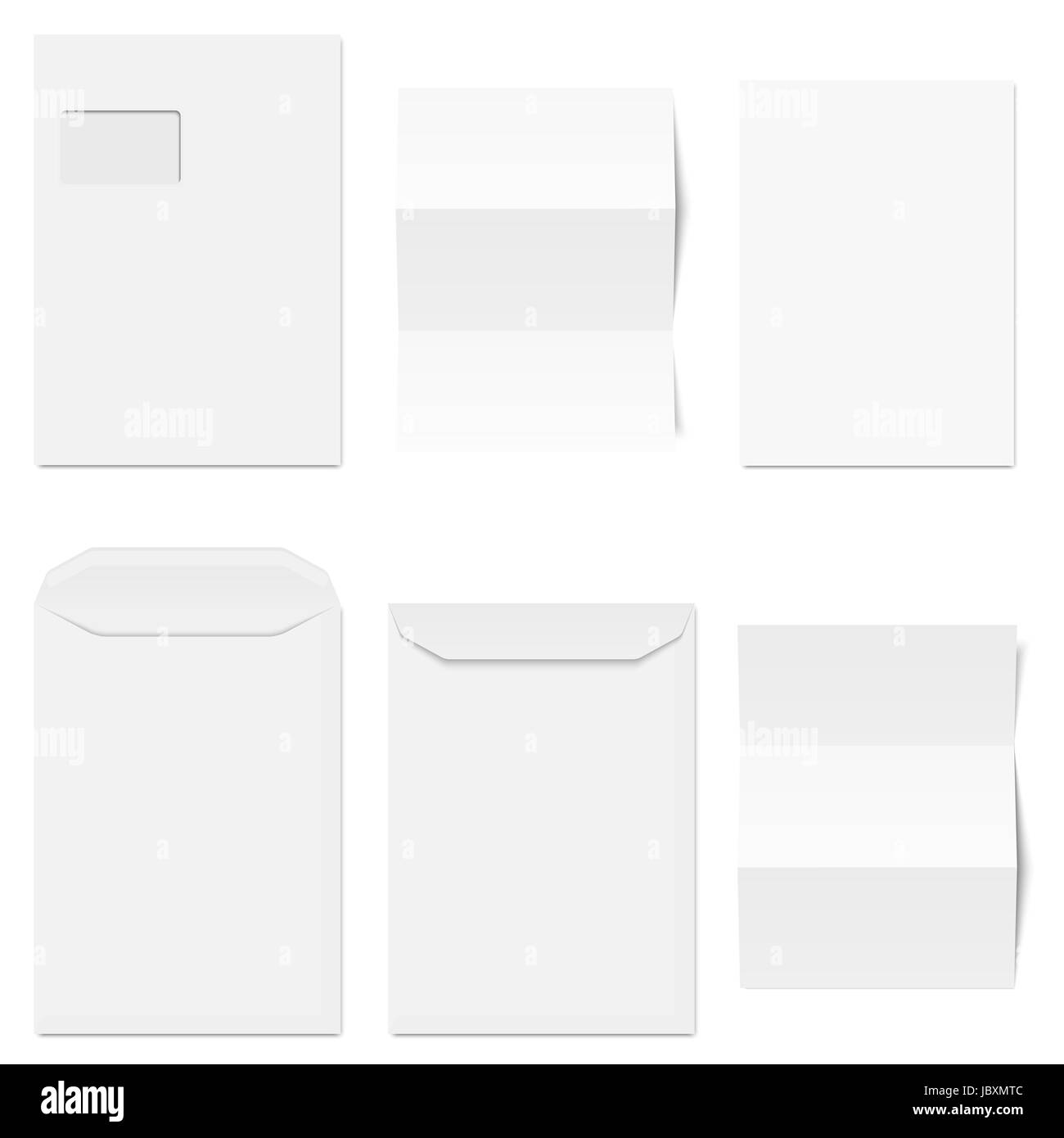 collection - envelope and stationery Stock Photo - Alamy