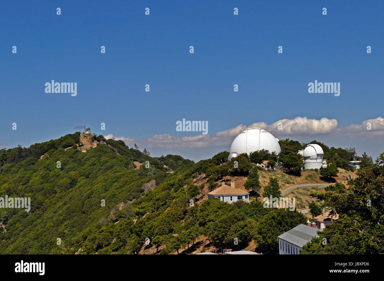 120 inch telescope, Lick Observatory, Mount Hamilton, California Stock Photo